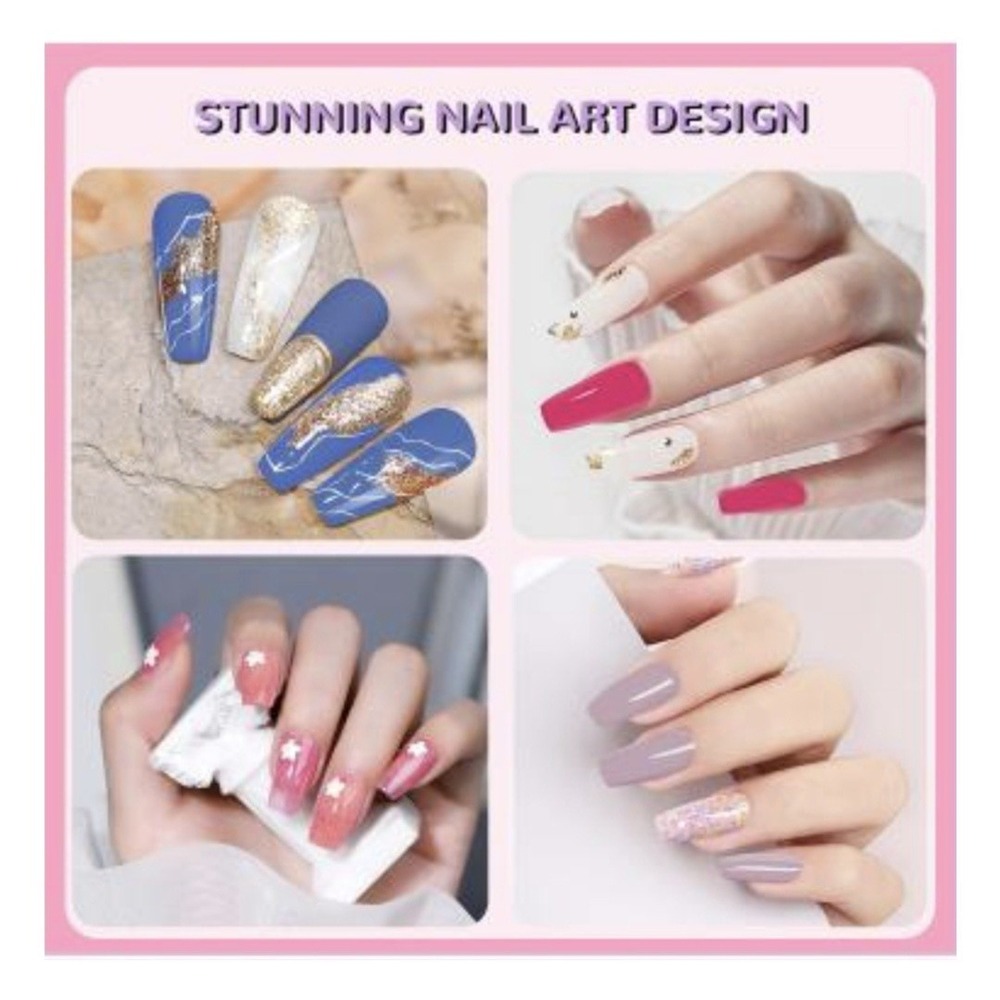 Poly Gel Nail Kit, Aubss 7 Colors Poly Nails Extension Gel Kit with 0.5Oz Clear - Picture 6 of 14